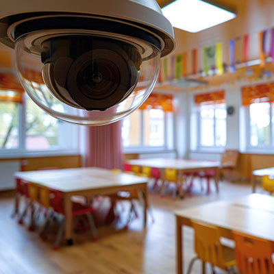 Create Safer Schools with Modern Access Control and Surveillance